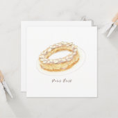 パリブレスト水彩画 カード (正面/裏面インサイチュ)