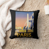 パリプレイスデルコンコルド クッション (ブランケット)