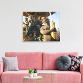 パリプレイスドゥラコンコルド キャンバスプリント (インサイチュ (リビング))