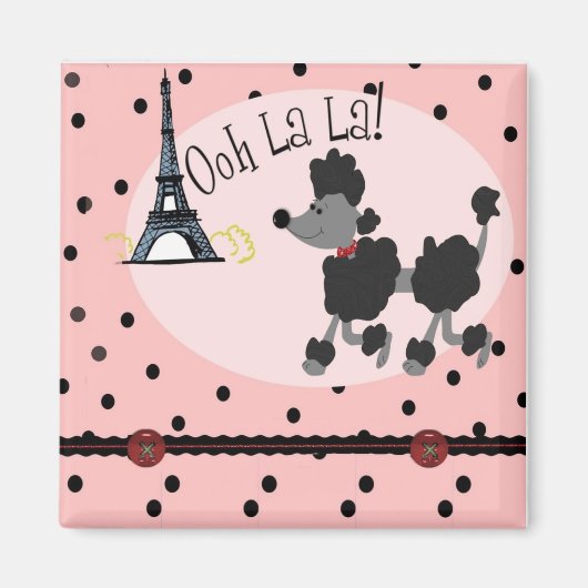 パリプードル マグネット (正面)