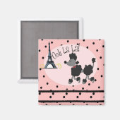 パリプードル マグネット (正面/裏面)