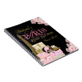 パリベビーシャワーゲストブック ノートブック (右側)