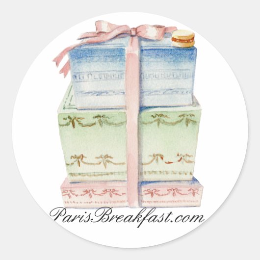 パリペストリーシール ラウンドシール (正面)