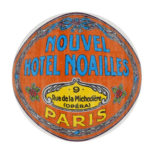 パリホテルエディット文字カッティングボード カッティングボード (正面)