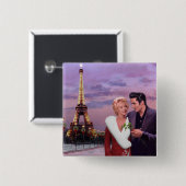 パリホリデー 缶バッジ (正面&裏面)