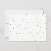 パリホワイトフローラブライダルシャワーサンキューカード サンキューカード (裏面)