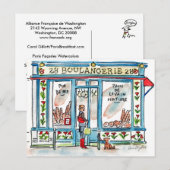 パリボランジェリー28 インビテーションポストカード (正面/裏面)