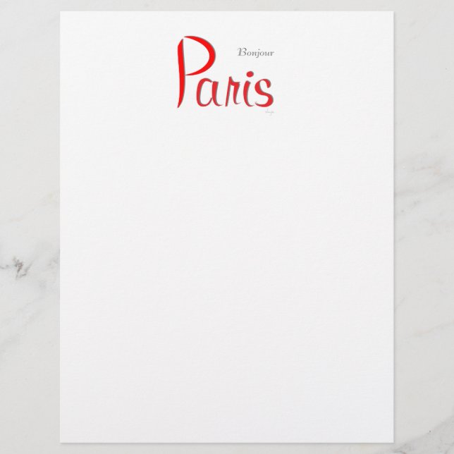 パリボンジュール（こんにちは） (正面)