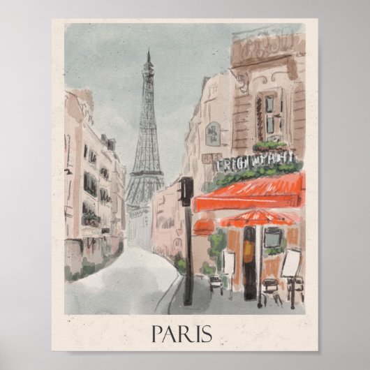 パリポスター ポスター (正面)