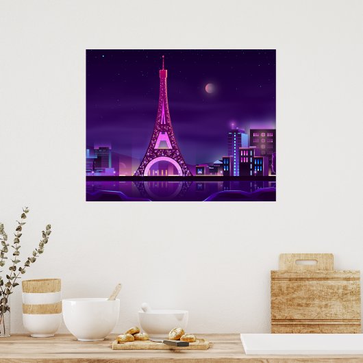 パリポスター ポスター (キッチン)