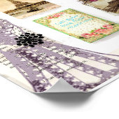 パリムードボードアートプリントバイリザカシーナウ ポスター (角)