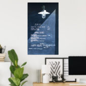 パリメニュー ポスター (ホームオフィス)