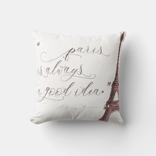 パリモダンエレガントデザイン クッション (正面)