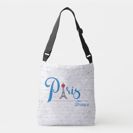 パリモダンフランスデザインハートシック クロスボディバッグ (正面)