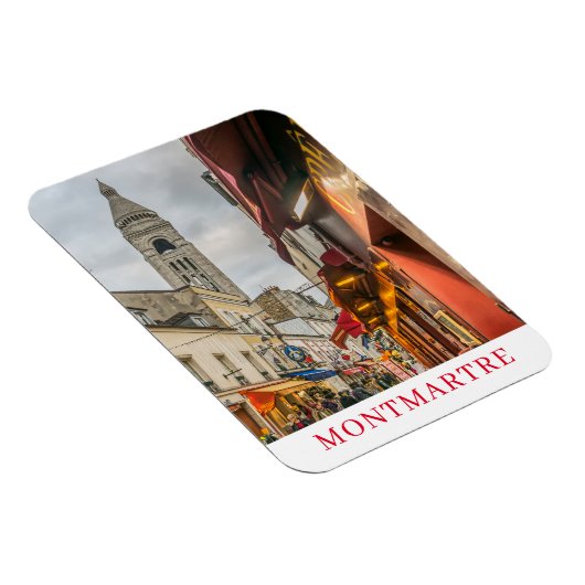 パリモンマルトルインザ夕べ冷蔵庫用マグネット マグネット (右側)