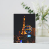 パリラスベガスホテル&カジノ#2はがき ポストカード (スタンド正面)