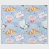 パリラッピング紙 ラッピングペーパー (フラット)