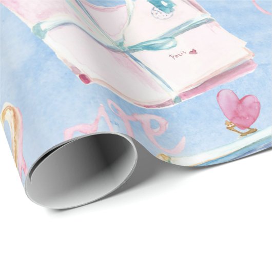 パリラッピング紙 ラッピングペーパー (ロールコーナー)