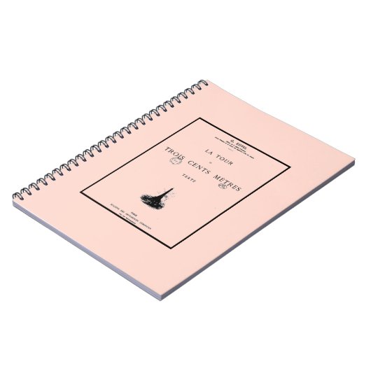 パリラツアーエッフェルエッフェルトゥルムエッフェルタワーノート ノートブック (左側)