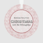 パリラビット初めてのクリスマス オーナメント (裏面)