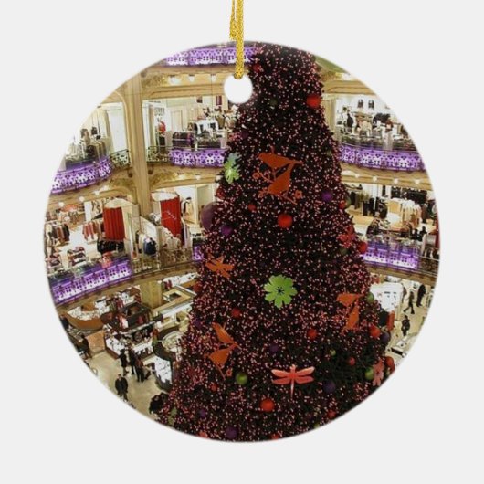 パリラファイエットクリスマスツリーオーナメント セラミックオーナメント (裏面)