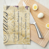 パリリラックスカートポサーレ キッチンタオル (四つ折り)