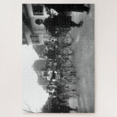 パリルバワサイクリングレース開始ライン1908 ジグソーパズル (縦)