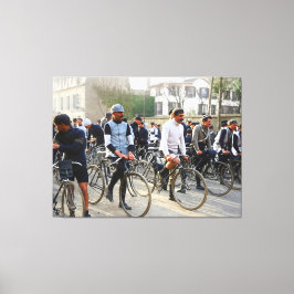 パリルバワサイクリングレース1907カラーレドゥックス キャンバスプリント