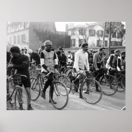 パリルバワサイクリングレース1907カラーレドゥックス ポスター