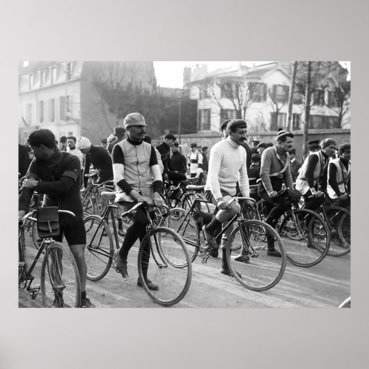 パリルバワサイクリングレース1907カラーレドゥックス ポスター (正面)