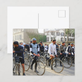 パリルバワサイクリングレース1907カラーレドゥックス ポストカード