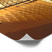 パリルーヴル（パリ） ポスター (角)