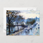 パリレインデイヴィンテージ街並 ポストカード (正面/裏面)