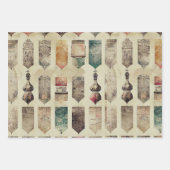 パリロマンステーマラッピング紙 ラッピングペーパーシート (正面2)