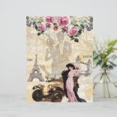 パリロンドンファッションコラージスクラップブック紙 (スタンド正面)