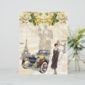 パリロンドンファッションコラージスクラップブック紙 (スタンド正面)