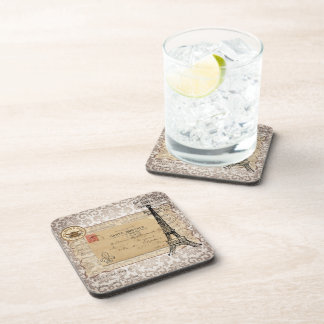 パリヴィンテージシャビーシックエッフェルタワー コースター