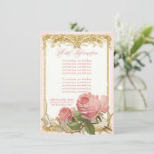 パリヴィンテージバラマナーハウスカップルシャワー 招待状 (スタンド正面)