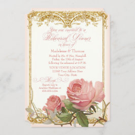 パリヴィンテージバラマナーハウスリハーサルディナー 招待状