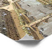 パリヴィンテージバルーンポスターまたはプリント ポスター (角)