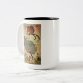 パリヴィンテージフランスのカンダンサー ツートーンマグカップ (正面左)