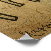 パリヴィンテージフランスのカンダンサー ポスター (角)