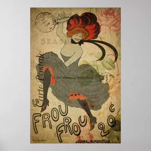 パリヴィンテージフランスのカンダンサー ポスター (正面)