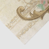 パリヴィンテージフローラスクリプトエフェメラデクページ 薄葉紙 (詳細)