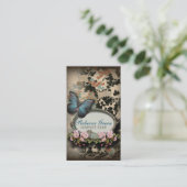 パリヴィンテージフローラバタフライスパ美しいサロン 名刺 (スタンド正面)