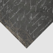 パリヴィンテージブラックエフエマラスクリプトデクページ 薄葉紙 (詳細)