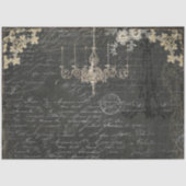 パリヴィンテージブラックエフエマラスクリプトデクページ 薄葉紙 (正面)