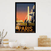 パリヴィンテージ旅行ポスター ポスター (キッチン)