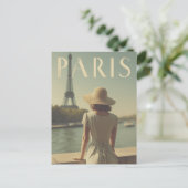 パリヴィンテージ旅行 ポストカード (スタンド正面)