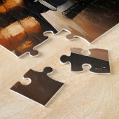 パリヴィンテージ水絵画色 ジグソーパズル (側面)